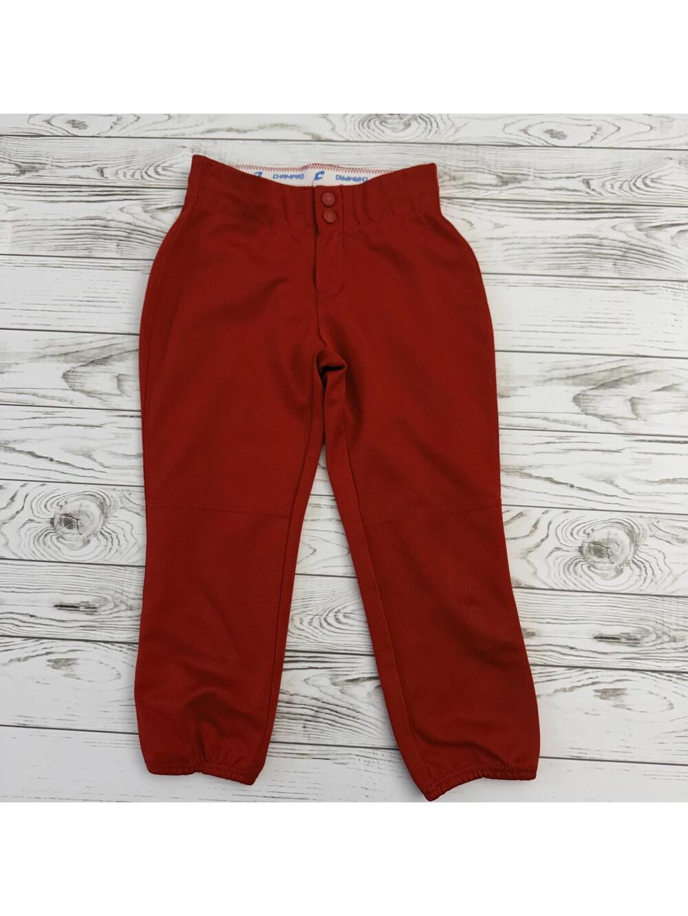 Champro Girls Youth Large Red Athletic Softball Pants